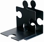 HAN Buchstützen 12,3 x 14,2 x 17,1 cm schwarz