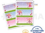 HERMA Schuletiketten Prinzessin
