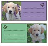 HERMA Schuletiketten Hunde