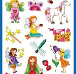 AVERY Zweckform Aufkleber Feen