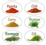 AVERY Zweckform Aufkleber Gewürze