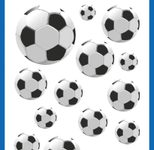 AVERY Zweckform Aufkleber Fussball