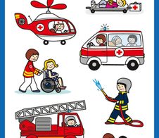 AVERY Zweckform Aufkleber Feuerwehr