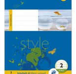 Staufen® Schulhefte Style Lineatur 2 liniert DIN A5