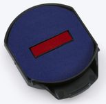 trodat Ersatzstempelkissen 4,5 x 4,5 cm blau/rot