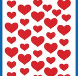 AVERY Zweckform Aufkleber Herzen