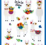 AVERY Zweckform Aufkleber Lama