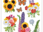 HERMA Aufkleber Blumen