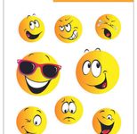 HERMA Aufkleber Smiley