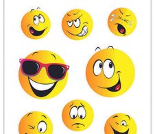 HERMA Aufkleber Smiley