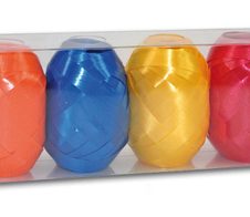 PRÄSENT Geschenkbänder orange/blau/gelb/rot