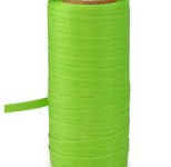 PRÄSENT Baumwollbänder 5 mm x 100 m hellgrün