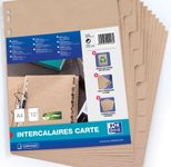 OXFORD Ordnerregister Vollformat blanko DIN A4