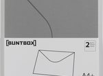 BUNTBOX Briefumschläge DIN C4 ohne Fenster Steckverschluss