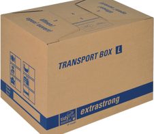 tidyPac® Umzugskartons Transport Box L 50,5 x 35,5 x 37,0 cm