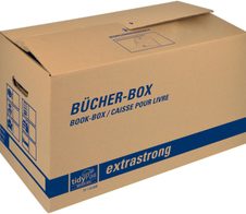 tidyPac® Umzugskartons Bücher-Box 58,0 x 30,0 x 33,5 cm