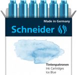 Schneider Tintenpatronen für Füller Ice Blue
