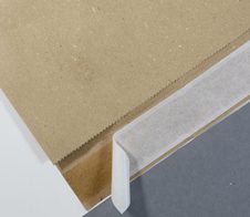 flexiPAK classic eco Fixverschluss Faltentaschen DIN B4 natur