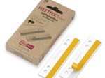 VELOFLEX Heftstreifen, selbstklebend  für bis DIN A4 weiß