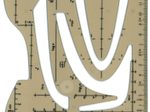 KOH-I-NOOR Zeichenschablone rauchfarbig