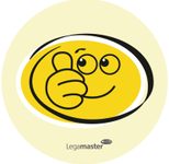 Legamaster Moderationskarten Ø 9,5 cm gelb