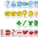 Legamaster Moderationskarten Ø 9,5 cm blau, gelb, grün, rot