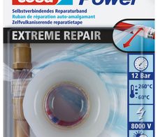 tesa Gewebebänder Extreme Repair 19 mm x 2.5 m transparent