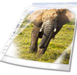 DURABLE Prospekthüllen DIN A4 überbreit 0.08 mm glasklar