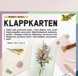 folia Faltkarten mit Briefumschlägen DIN A6 pastell