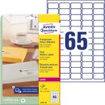 AVERY Zweckform Etiketten L7551-25 weiß 38,1 x 21,2 mm