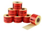 EICHNER Warnetiketten 100,0 x 50,0 mm