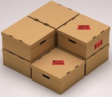 EICHNER Warnetiketten 100,0 x 50,0 mm