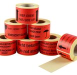 EICHNER Warnetiketten 100,0 x 50,0 mm