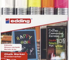 edding 4090 Kreidemarker 4.0 - 15.0 mm Mehrfarbig