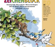 folia Malblock DIN A4 50 Blatt