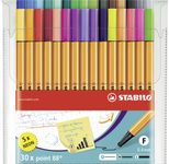 STABILO Point 88 Fineliner 0.4 mm Mehrfarbig