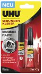 UHU Sekundenkleber Aktivator-Stift (3,0 ml), Sekundenkleber (2,0 g)