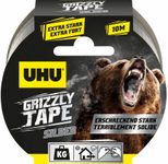 UHU Gewebebänder Grizzly Tape 49 mm x 10 m silber