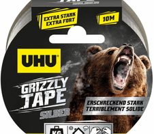 UHU Gewebebänder Grizzly Tape 49 mm x 10 m silber