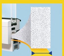 tesa Dichtungsbänder Universal 9 mm x 6 m weiß