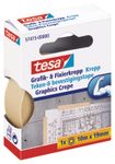 tesa Kreppband 19 mm x 10 m beige