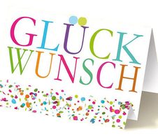 LUMA Glückwunschkarte NM_ATEK265 DIN B6