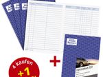 AVERY Zweckform Fahrtenbuch, Pkw mit Jahresabrechnung Formularbuch + GRATIS 1 St.