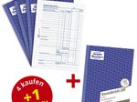 AVERY Zweckform Kassenbericht Formularbuch + GRATIS 1 St.