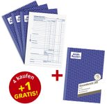 AVERY Zweckform Kassenbericht Formularbuch + GRATIS 1 St.