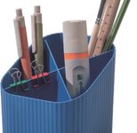 HAN Stiftehalter 11,1 x 11,1 x 10,5 cm blau