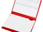 BOI DOKUTECH Patienten-Dokumentationsmappe für DIN A4 quer rot