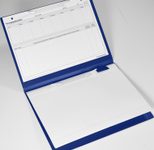 BOI DOKUTECH Patienten-Dokumentationsmappe für DIN A4 quer blau