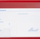 BOI DOKUTECH Patienten-Dokumentationsmappe für DIN A4 rot