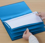 BOI DOKUTECH Patienten-Dokumentationsmappe für DIN A4 blau